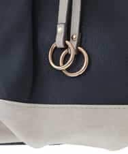 BPYGQ41068 MK MICHEL KLEIN BAG(MK ミッシェルクラン バッグ) バイカラーミニトート アイボリー