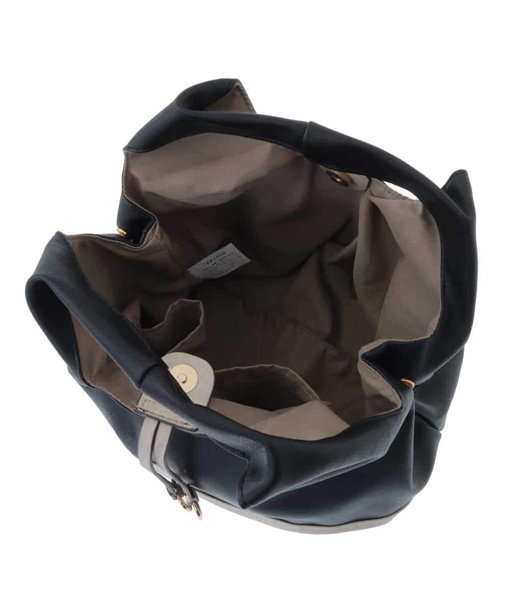 BPYGQ41068 MK MICHEL KLEIN BAG(MK ミッシェルクラン バッグ) バイカラーミニトート アイボリー