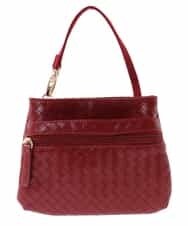 BPYJM81038 MK MICHEL KLEIN BAG(MK ミッシェルクラン バッグ) ストラップ付きミニポーチ レッド