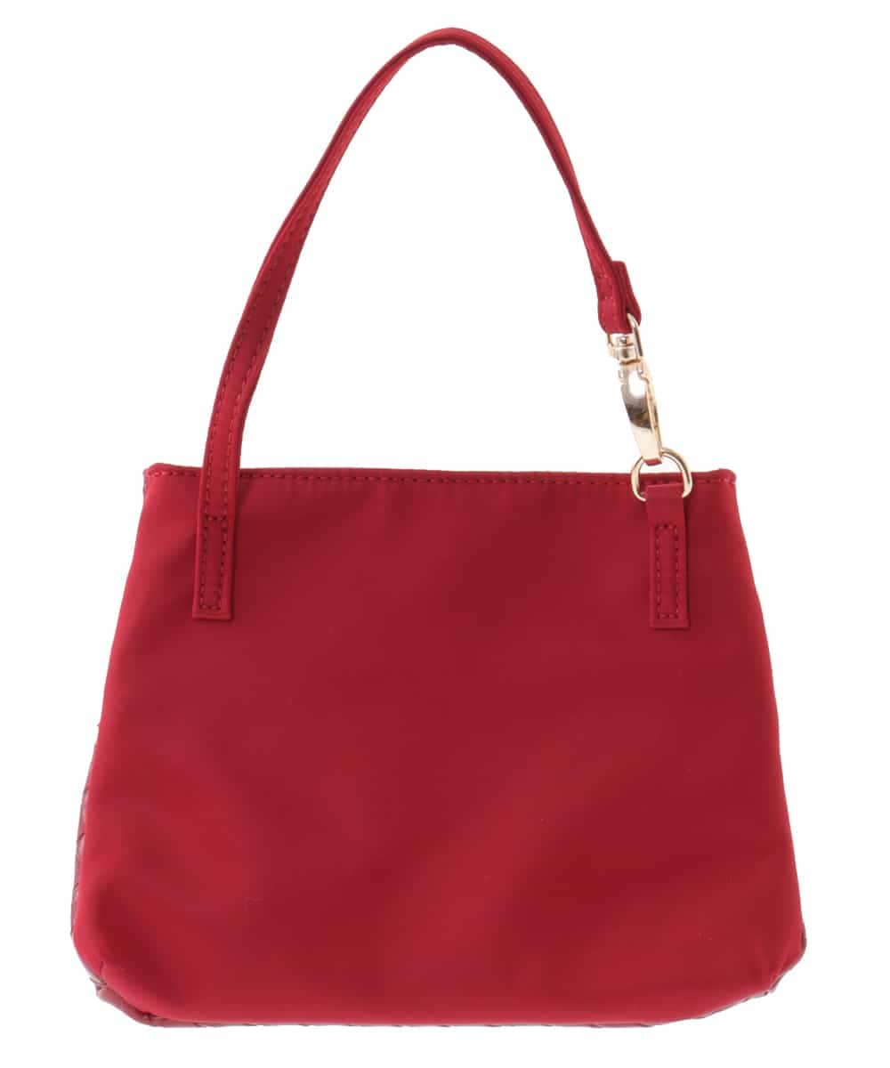 BPYJM81038 MK MICHEL KLEIN BAG(MK ミッシェルクラン バッグ) ストラップ付きミニポーチ レッド