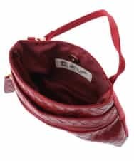 BPYJM81038 MK MICHEL KLEIN BAG(MK ミッシェルクラン バッグ) ストラップ付きミニポーチ レッド