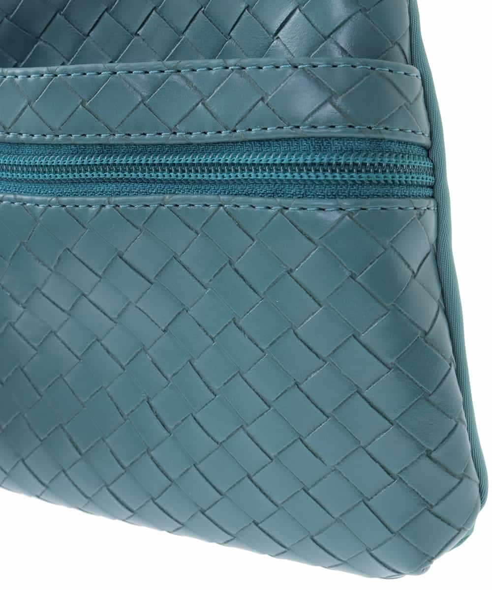 BPYJM81038 MK MICHEL KLEIN BAG(MK ミッシェルクラン バッグ) ストラップ付きミニポーチ レッド