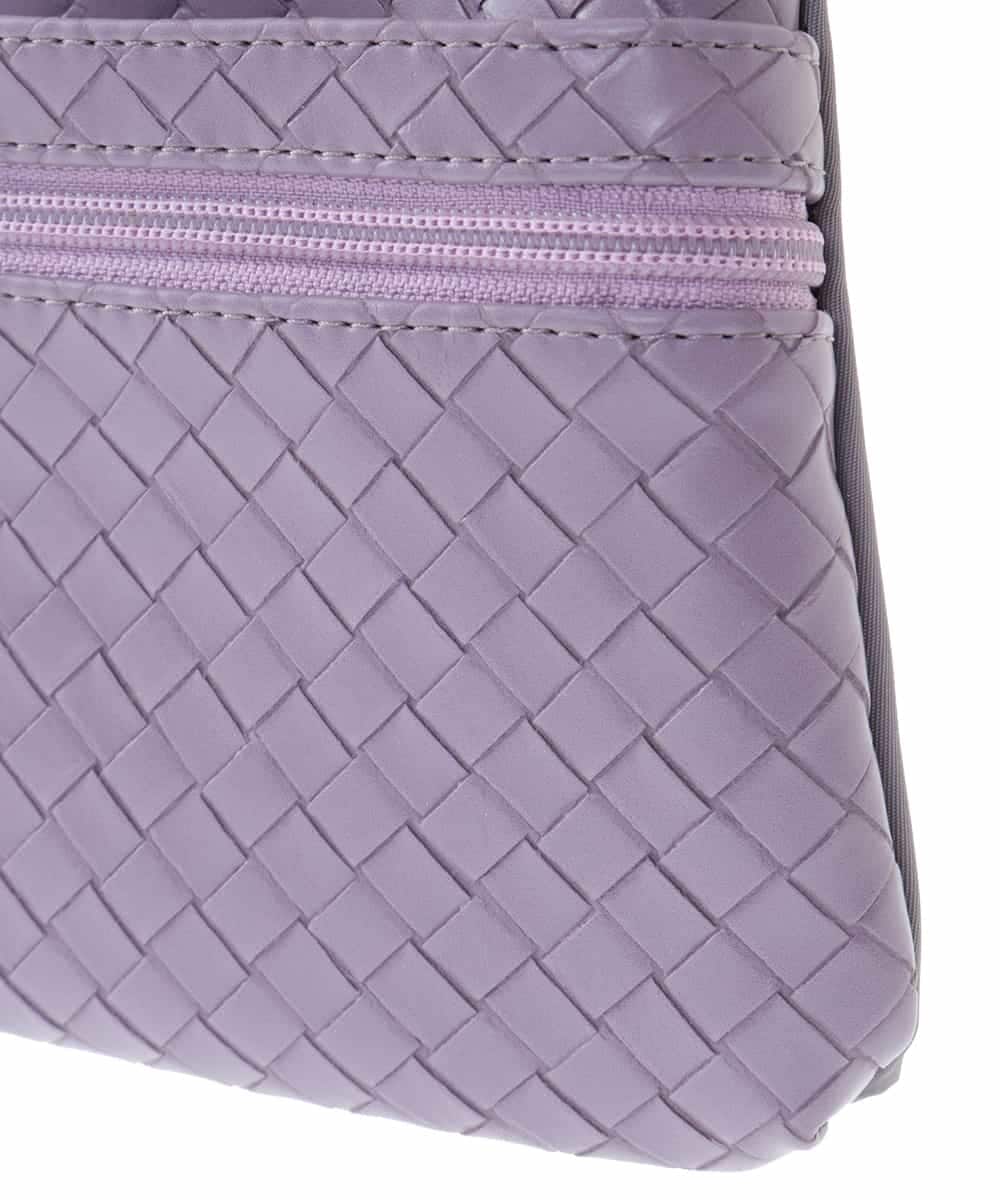 BPYJM81038 MK MICHEL KLEIN BAG(MK ミッシェルクラン バッグ) ストラップ付きミニポーチ レッド