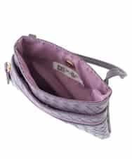 BPYJM81038 MK MICHEL KLEIN BAG(MK ミッシェルクラン バッグ) ストラップ付きミニポーチ レッド