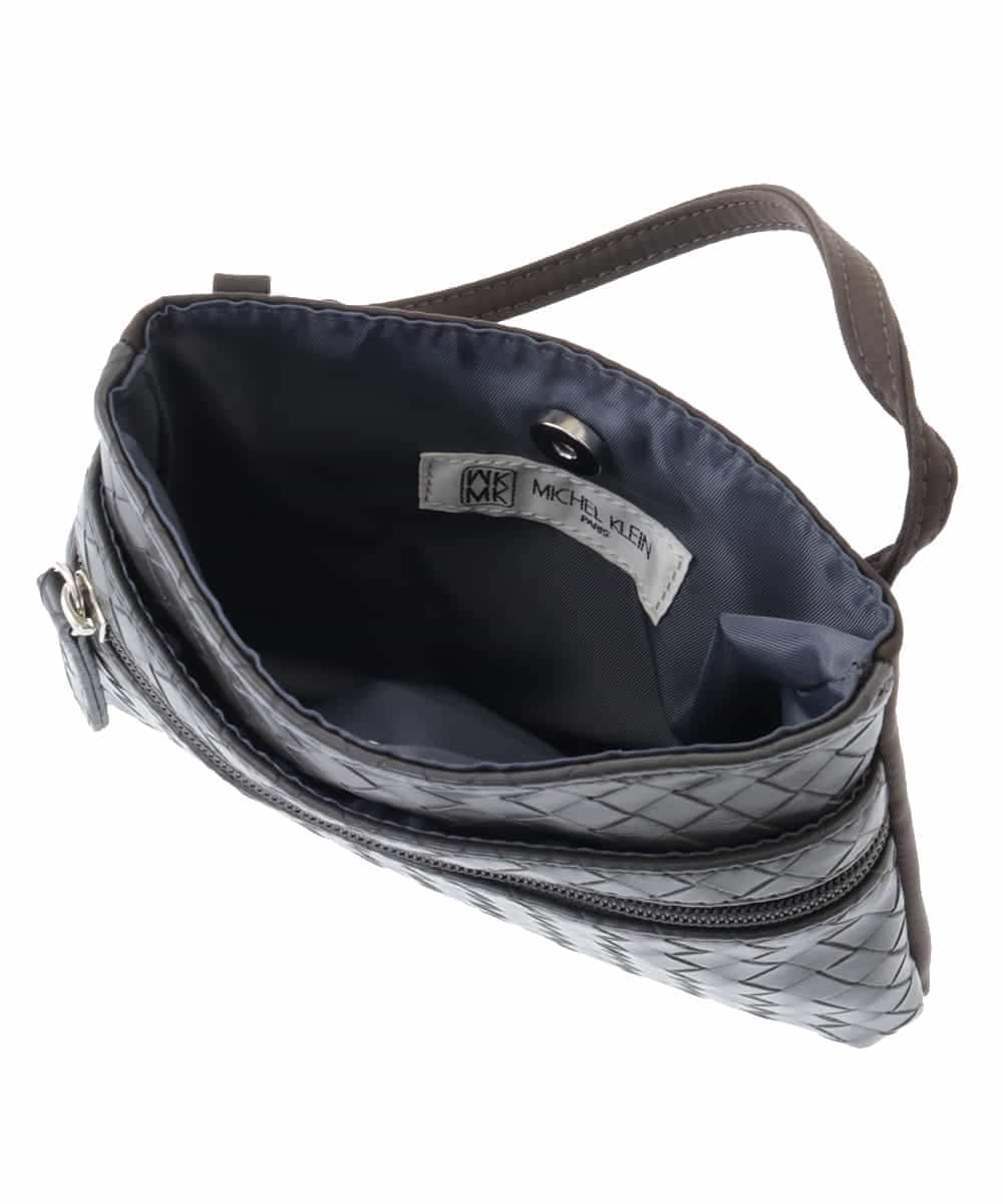 BPYJM81038 MK MICHEL KLEIN BAG(MK ミッシェルクラン バッグ) ストラップ付きミニポーチ レッド