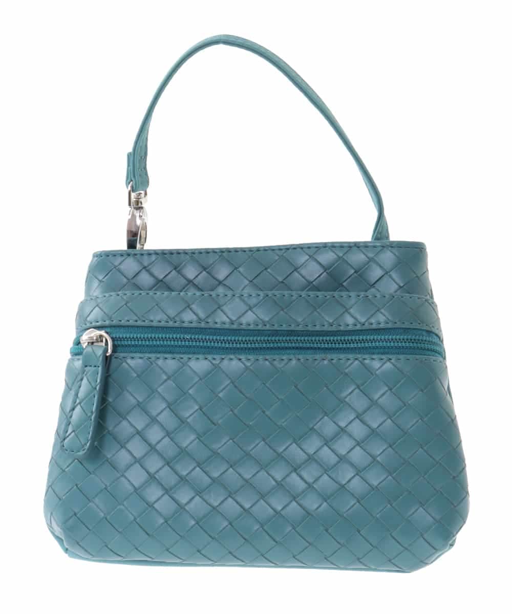 BPYJM81038 MK MICHEL KLEIN BAG(MK ミッシェルクラン バッグ) ストラップ付きミニポーチ グリーン