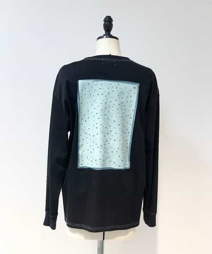 CAKAR04069 blue serge "black serge"スターダストロングTシャツ[涼]