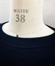 CAKAU02187 blue serge(ブルーサージ) SUVINサーマルパッチプルオーバー ネイビー