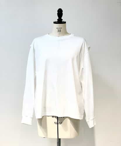 CAKGO05069 blue serge アクションプリーツロングTシャツ[涼]