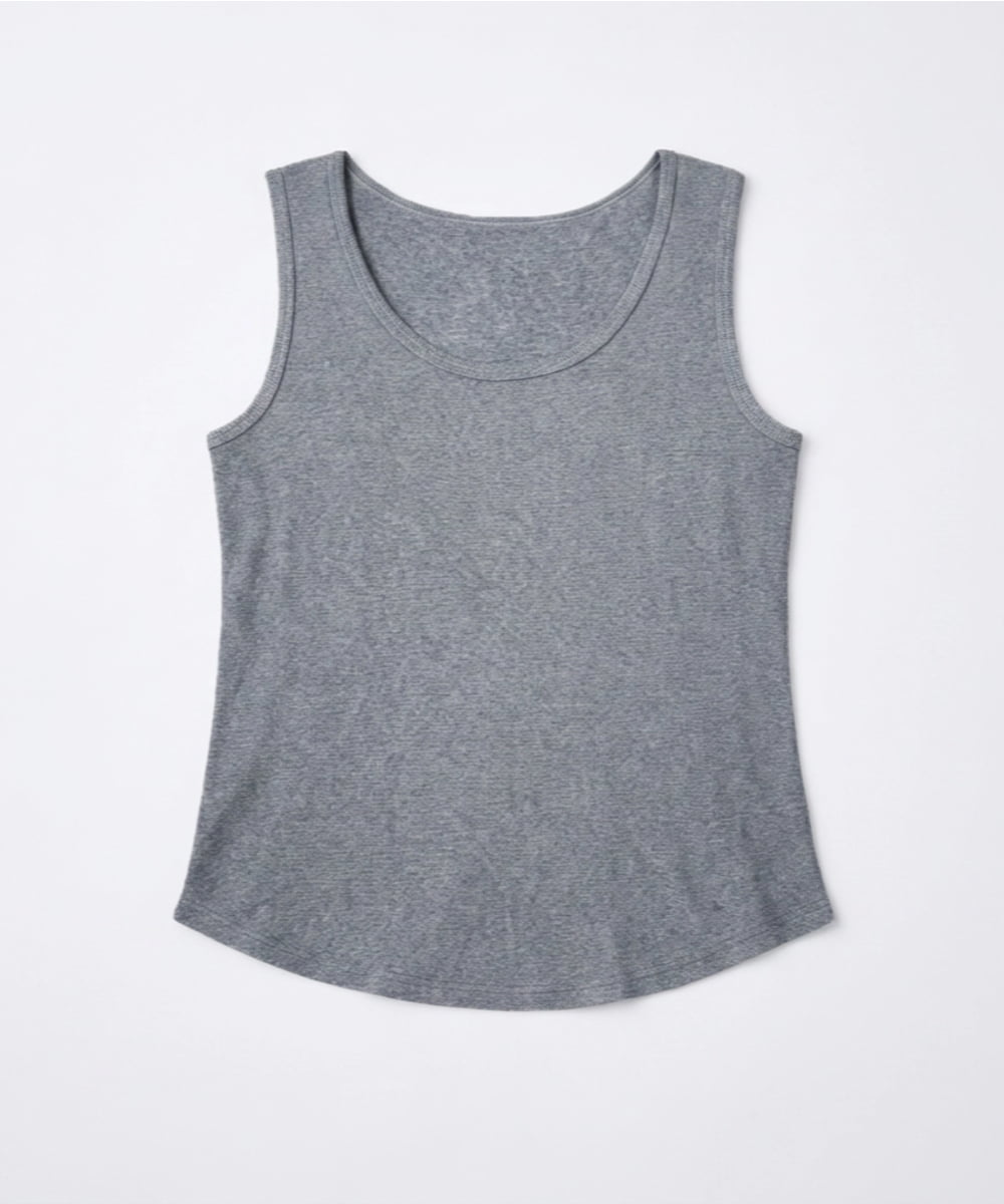 CAKID02054 Skinea(スキネア) モイストベーシックタンクトップ グレー