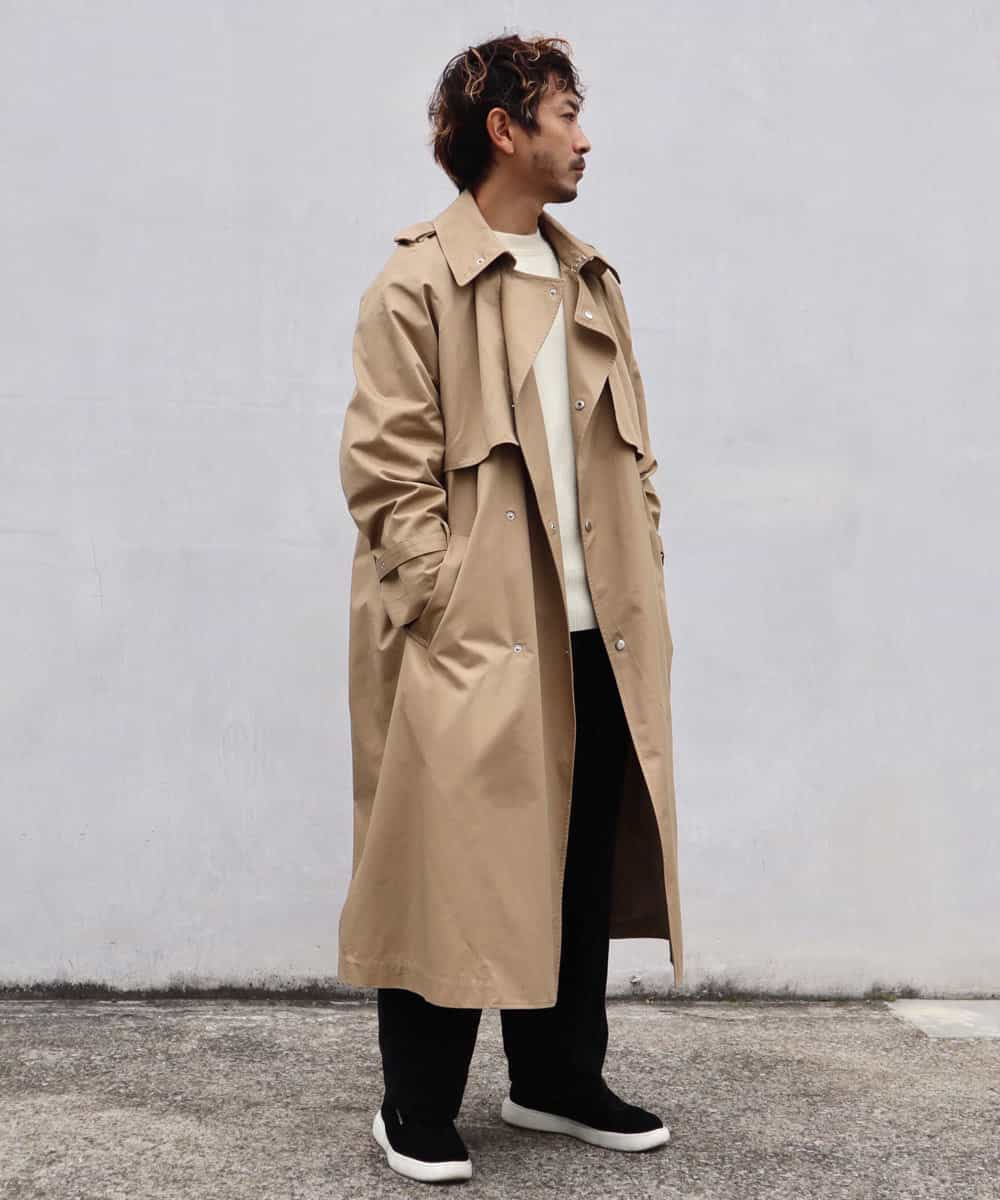 Zara Long coat MEN FASHION Coats Basic Black M discount 93% 