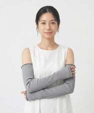 CAYID01040 Skinea(スキネア) モイストカットアームカバー グレー
