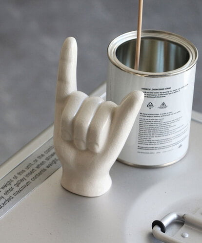 CCYJS08018 LIFE STYLE SELECTION Porcelain Hand Objet