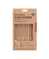 CCYJS42012 LIFE STYLE SELECTION(ライフスタイルセレクション) REUSABLE GLASS STRAWS “Clear” その他
