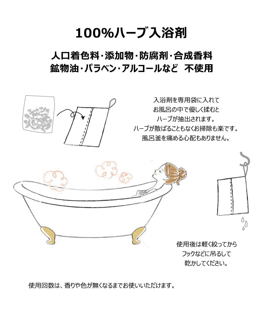Siyolca Herb Bath Time(その他のグッズ・小物) LIFE STYLE  SELECTION(ライフスタイルセレクション)｜イトキンオンラインストア