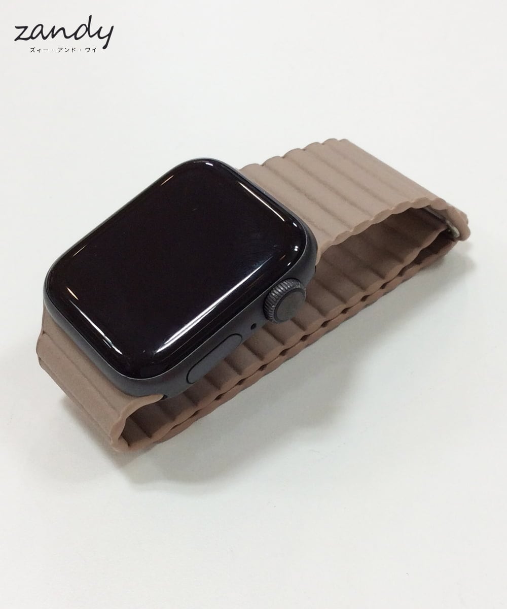 CCYRS24298 LIFE STYLE SELECTION(ライフスタイルセレクション) Apple Watch専用／レザーループベルト Mocha