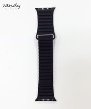 CCYRS24298 LIFE STYLE SELECTION(ライフスタイルセレクション) Apple Watch専用／レザーループベルト Black