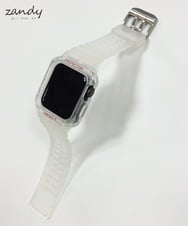 CCYRS26325 LIFE STYLE SELECTION(ライフスタイルセレクション) Apple Watch専用／スポーツ一体式バンド Clear