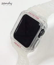 CCYRS26325 LIFE STYLE SELECTION(ライフスタイルセレクション) Apple Watch専用／スポーツ一体式バンド Clear