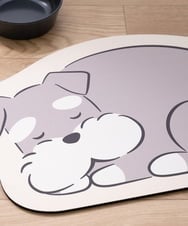 CFYAG27012 BUYERS SELECT(バイヤーズ セレクト) 【senko】珪藻土入りやわらかワンドライマット シュナウザー シュナウザー