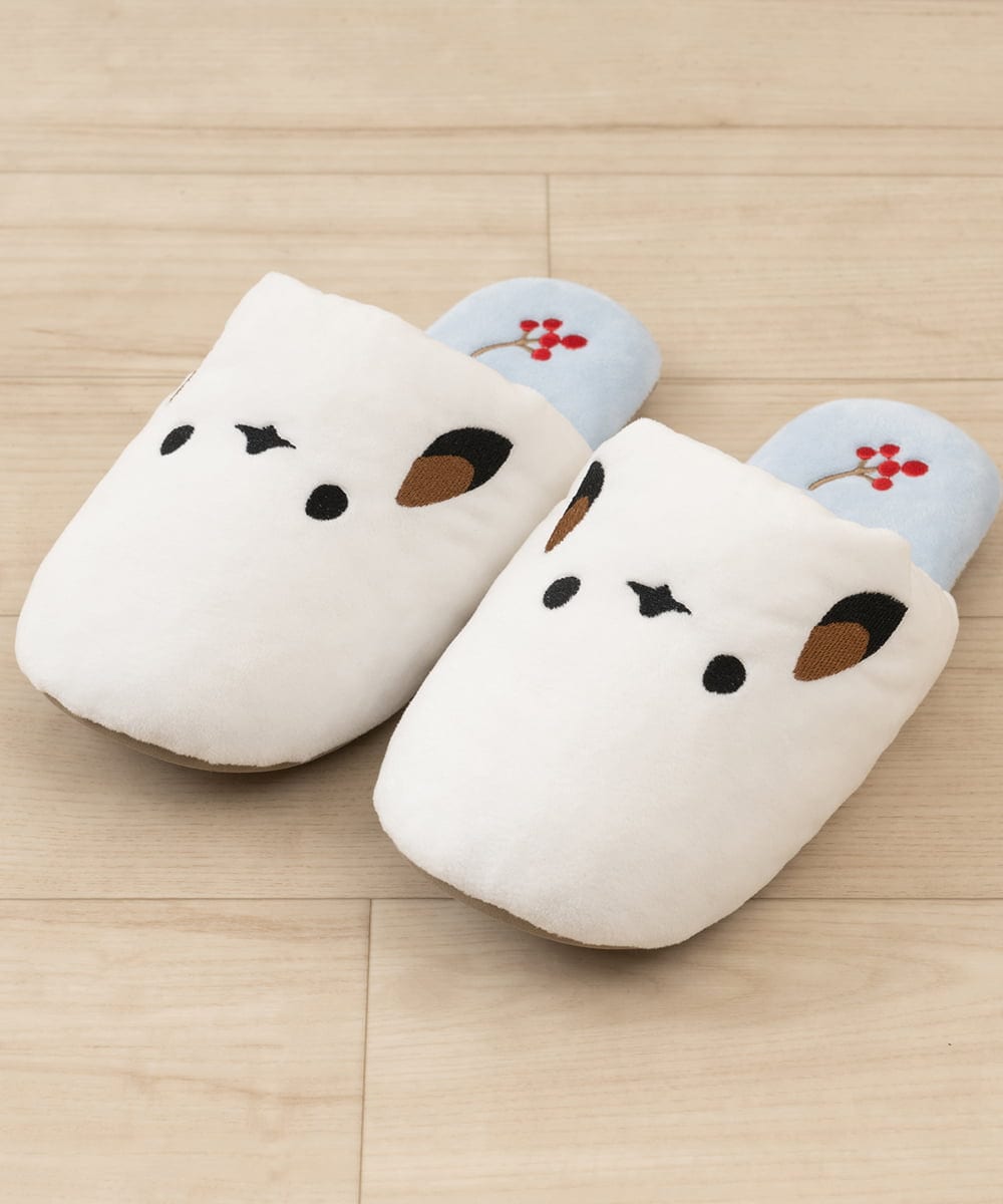 CFYHD01025 BUYERS SELECT(バイヤーズ セレクト) 【senko】SDS シマエナガちゃん/スリッパ ブルー