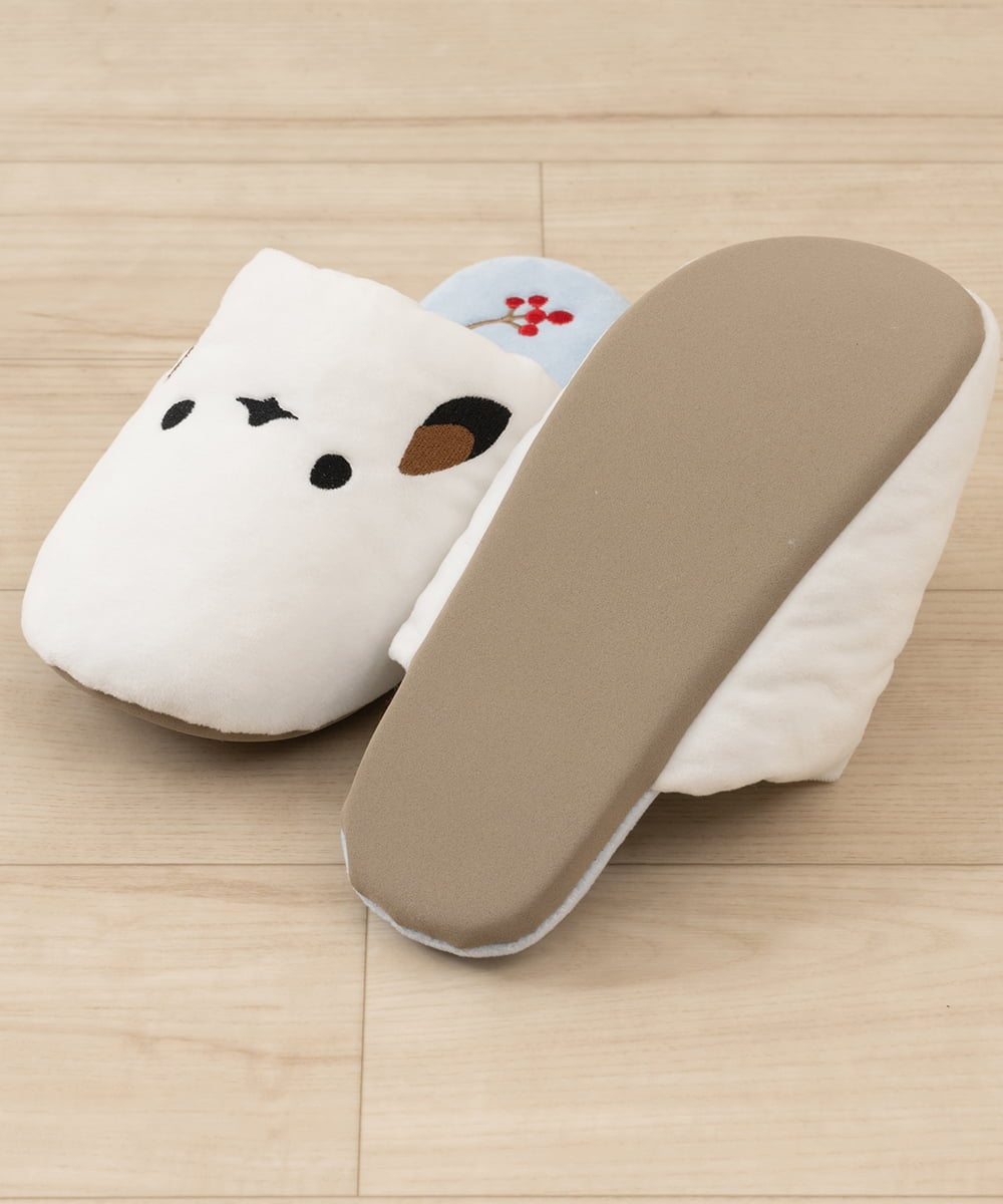 CFYHD01025 BUYERS SELECT(バイヤーズ セレクト) 【senko】SDS シマエナガちゃん/スリッパ ブルー