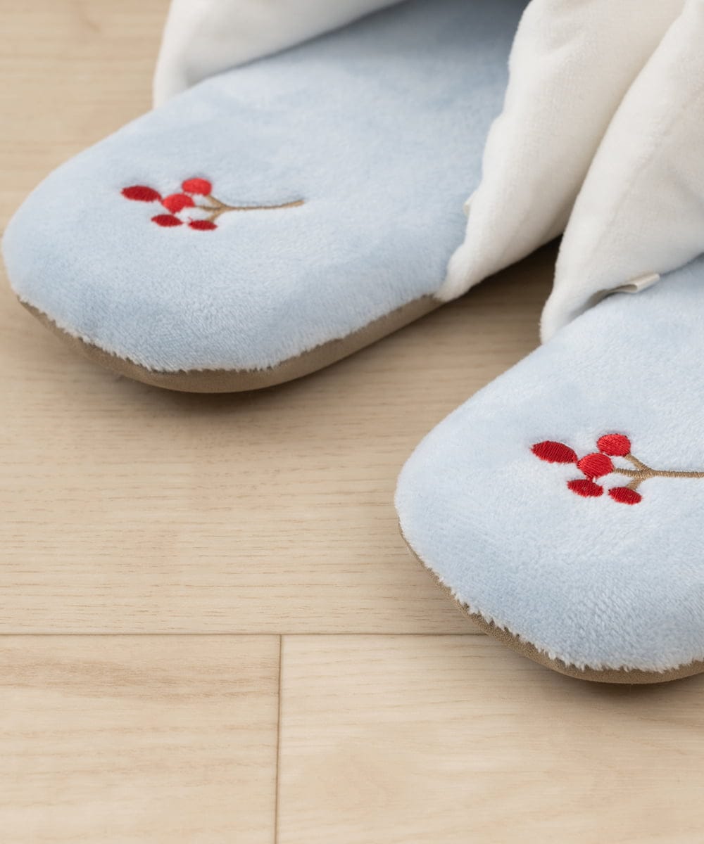 CFYHD01025 BUYERS SELECT(バイヤーズ セレクト) 【senko】SDS シマエナガちゃん/スリッパ ブルー