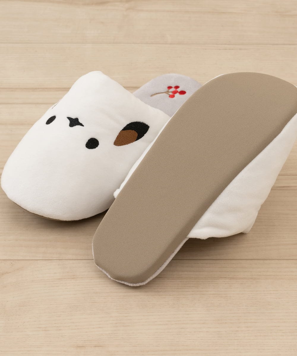 CFYHD01025 BUYERS SELECT(バイヤーズ セレクト) 【senko】SDS シマエナガちゃん/スリッパ グレー