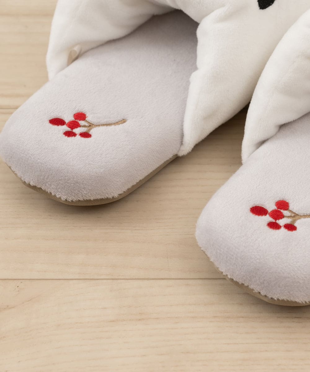 CFYHD01025 BUYERS SELECT(バイヤーズ セレクト) 【senko】SDS シマエナガちゃん/スリッパ グレー