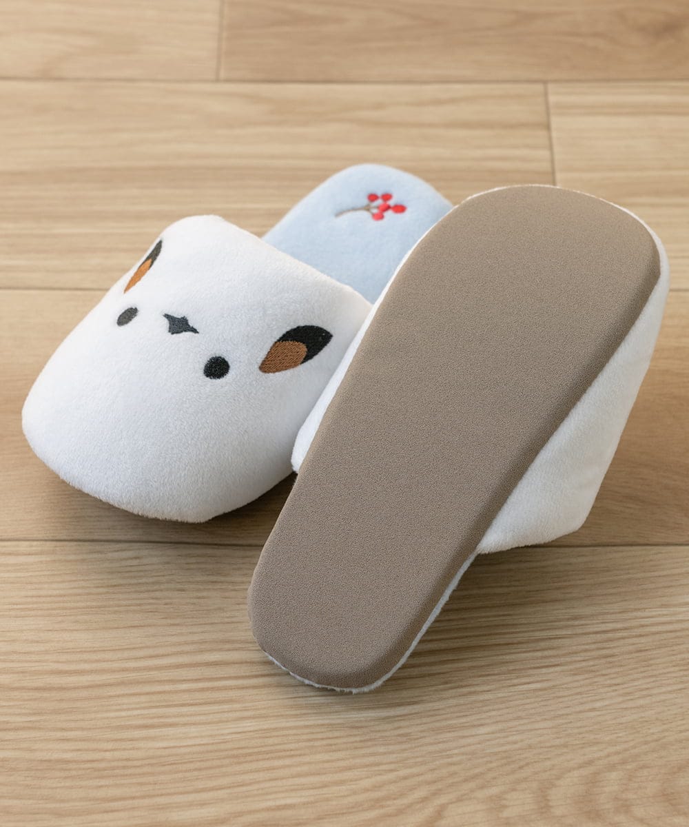 CFYHD02020 BUYERS SELECT(バイヤーズ セレクト) 【senko】SDS チビシマエナガちゃん 子供用スリッパ ブルー