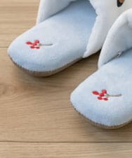 CFYHD02020 BUYERS SELECT(バイヤーズ セレクト) 【senko】SDS チビシマエナガちゃん 子供用スリッパ ブルー