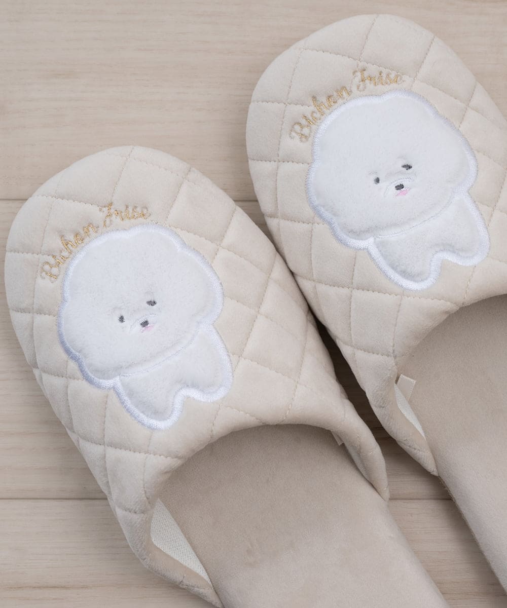 CFYHD03025 BUYERS SELECT(バイヤーズ セレクト) 【senko】SDS ビション スリッパ ベージュ