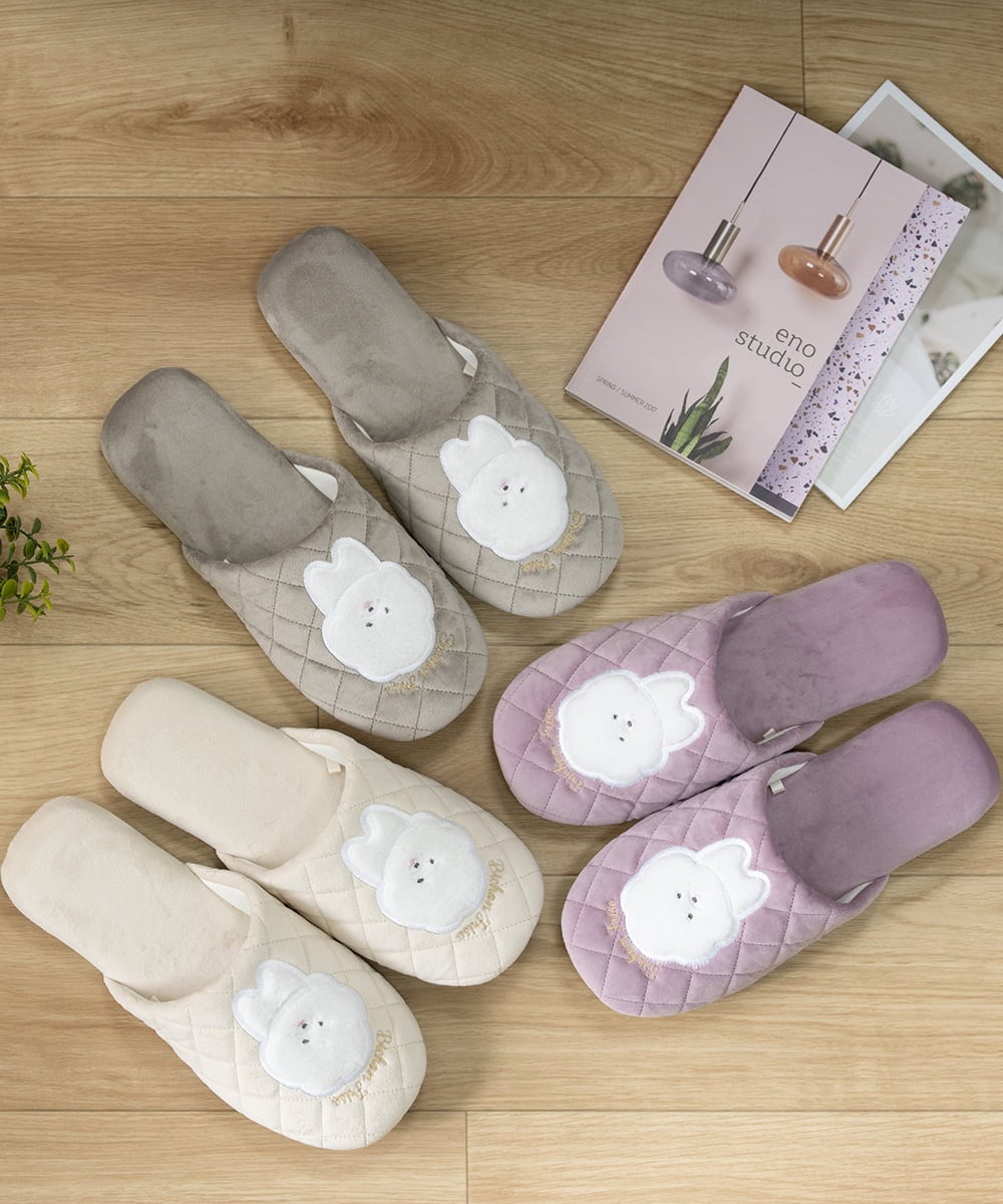 CFYHD03025 BUYERS SELECT(バイヤーズ セレクト) 【senko】SDS ビション スリッパ グレー