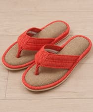 CFYHD04020 BUYERS SELECT(バイヤーズ セレクト) 【senko】SDS/87o（ハナオ）鼻緒つきスリッパ/サニーサニー オレンジ