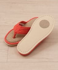 CFYHD04020 BUYERS SELECT(バイヤーズ セレクト) 【senko】SDS/87o（ハナオ）鼻緒つきスリッパ/サニーサニー オレンジ