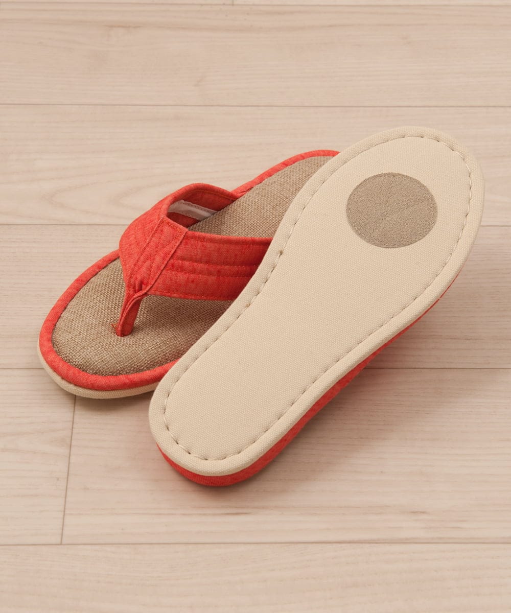 CFYHD04020 BUYERS SELECT(バイヤーズ セレクト) 【senko】SDS/87o（ハナオ）鼻緒つきスリッパ/サニーサニー オレンジ