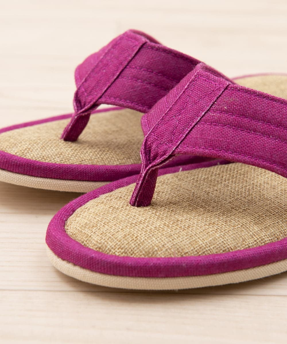 CFYHD04020 BUYERS SELECT(バイヤーズ セレクト) 【senko】SDS/87o（ハナオ）鼻緒つきスリッパ/サニーサニー ローズ