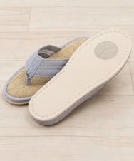 CFYHD04020 BUYERS SELECT(バイヤーズ セレクト) 【senko】SDS/87o（ハナオ）鼻緒つきスリッパ/サニーサニー グレー