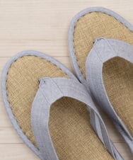 CFYHD04020 BUYERS SELECT(バイヤーズ セレクト) 【senko】SDS/87o（ハナオ）鼻緒つきスリッパ/サニーサニー グレー