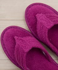 CFYHD05025 BUYERS SELECT(バイヤーズ セレクト) 【senko】SDS/87o（ハナオ）タオル地スリッパ/モラ ローズ