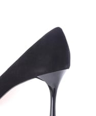 CG6HA03220 BUYERS SELECT(バイヤーズ セレクト) 【SEVEN TWELVE THIRTY】LovelyWalk ポインテッドトゥパンプス ブラックスエード
