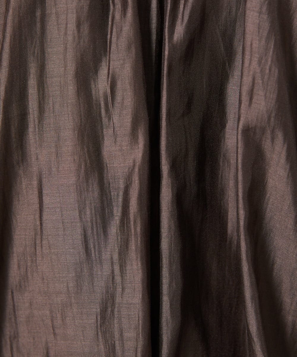 CTBID03054 TONEA(トネア) シアーバルーンシャーリングシャツ ブラック