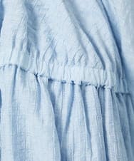 CTBID04054 TONEA(トネア) ニュアンスストライプ バルーンシャーリングシャツ ライトブルー