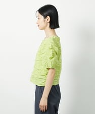 CTBID05060 TONEA シャーリングブラウス ホワイト
