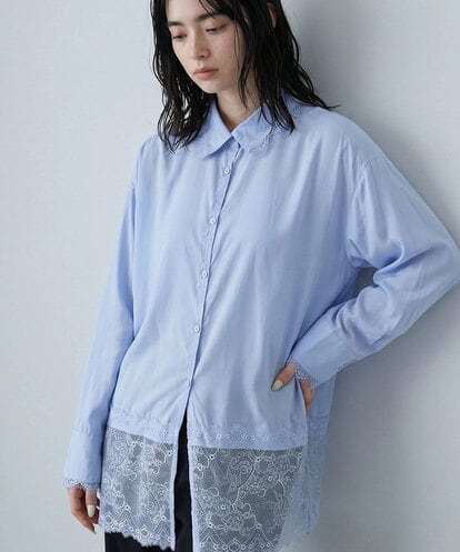CTBKD01059 TONEA レースデザインシャツ