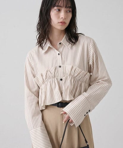 CTBKD02062 TONEA ｽﾄﾗｲﾌﾟﾌﾘﾙｼｬﾂ