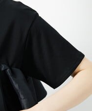 CTKID03063 TONEA(トネア) ティアードフリルTシャツ ブラック