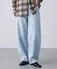 CTLID01067 TONEA(トネア) カーブデニム パンツ ブリーチ