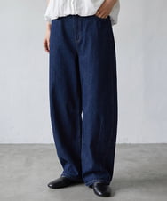 CTLID01067 TONEA(トネア) カーブデニム パンツ ブリーチ