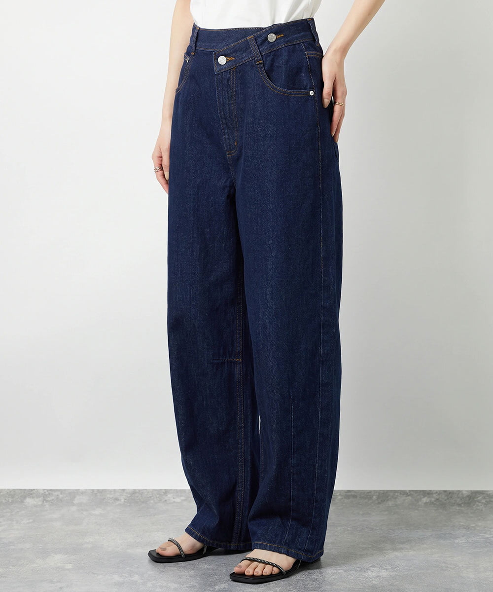 CTLID01067 TONEA(トネア) カーブデニム パンツ ブリーチ